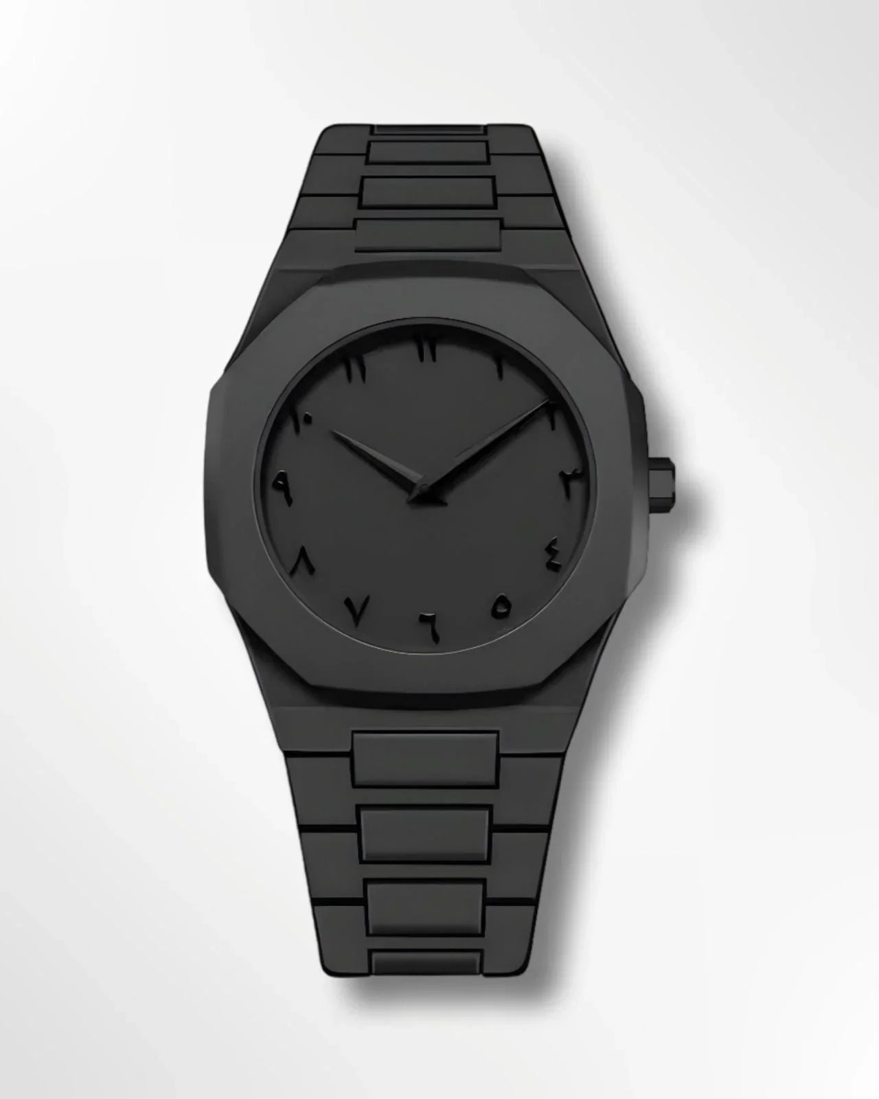 Black Arabic Aura Watch
